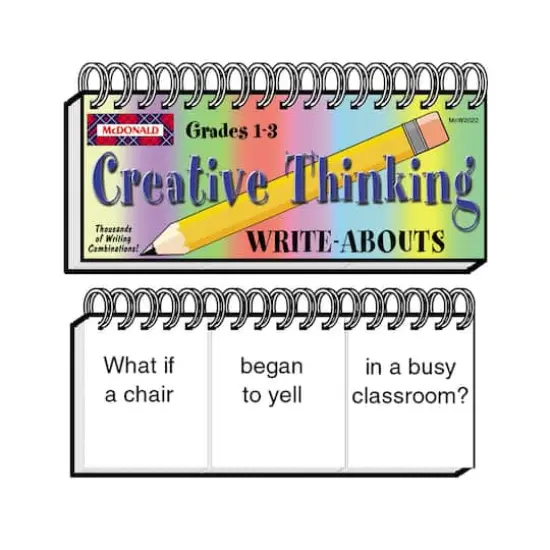 McDonald Publishing&reg; 2-Pack Creative Thinking Write-Abouts, Grades 1-3 {3}