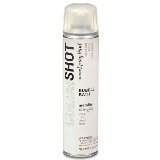 COLORSHOT&reg; Premium Metallic Spray Paint Bubble Bath {1}