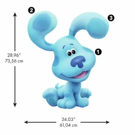 RoomMates Blue's Clues Peel & Stick Giant Wall Decals {5}
