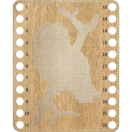 Wonderland Crafts Owl Numbered Embroidery Thread Organizer {1}