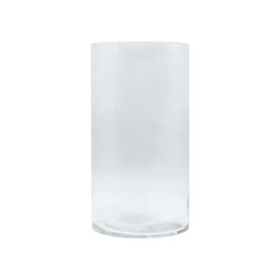 11" Clear Cylinder Glass Vase by Ashland&reg; {1}