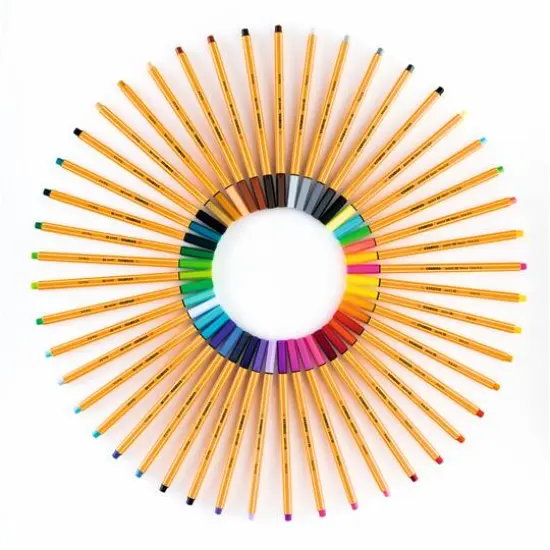 STABILO&reg; Point 88 50 Color Pen Tin Set {3}