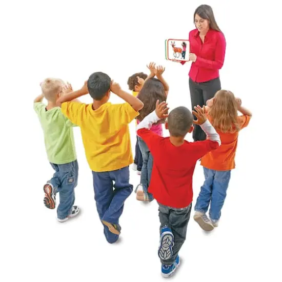 Roylco&reg; Body Poetry: Animal Action Cards, 16 Pack {3}