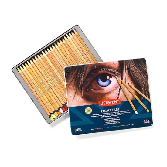 Dewent 24 Lightfast Colored Pencils Set {3}