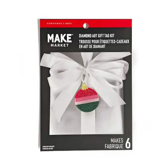 Ornament Diamond Art Gift Tag Kit by Make Market&reg; {1}