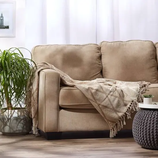 DII&reg; Natural Tone Multi Diamond Throw {6}