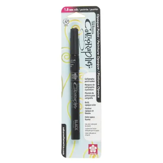 Sakura&reg; Pentouch Calligrapher&trade; Fine Point Paint Marker Black {1}
