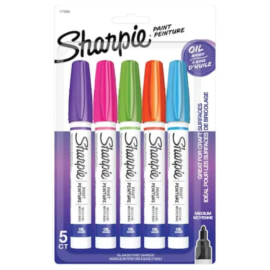 Sharpie&reg; Oil-Based Paint Markers, Medium Point Fashion Set {5}