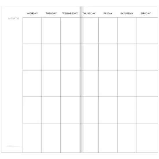 TF Publishing Classic Navy Undated Monthly Pocket Planner {3}