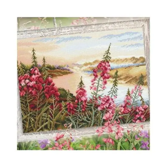 RTO Where The Fireweed Blooms Cross Stitch Kit {4}