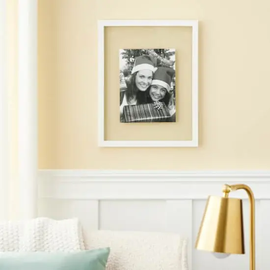 11" x 14" White Float Frame by Studio D&eacute;cor&reg; {3}