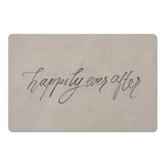 18" x 27" Happily Ever After Floor Mat {1}