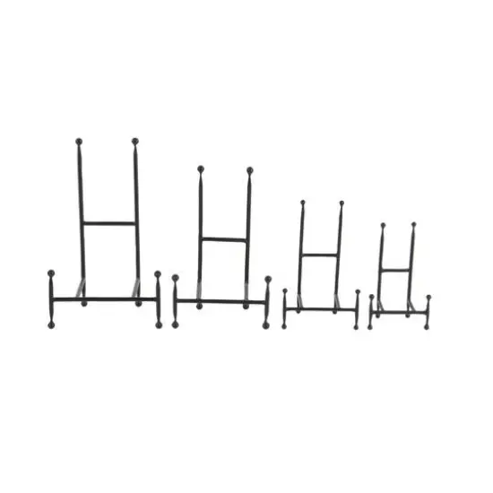 Black Metal Modern Easel Set {7}