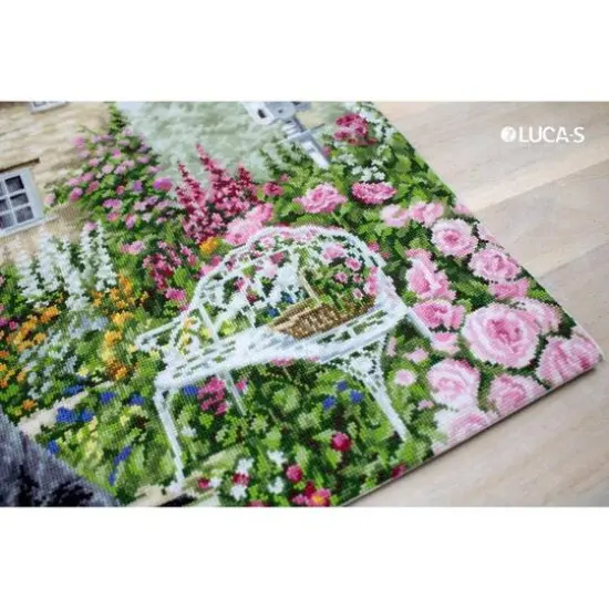 Luca-s The Cottage Garden Counted Cross Stitch Kit {15}