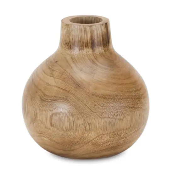 Natural Wood Bud Vase Set {3}