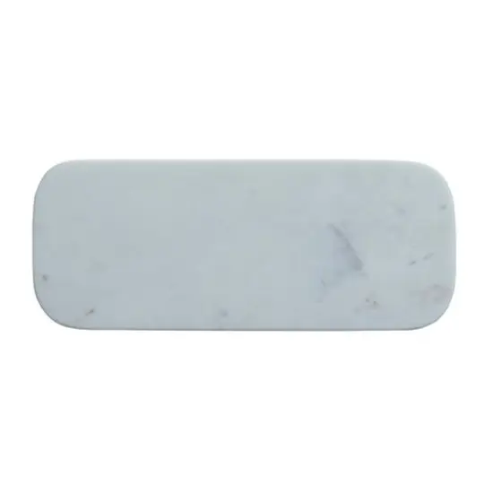 Hello Honey&reg; 15" White Marble Footed Serving Pedestal {6}