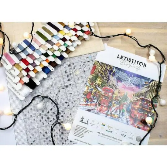 Letistitch Regent Street/Range: Cities Counted Cross Stitch Kit {7}