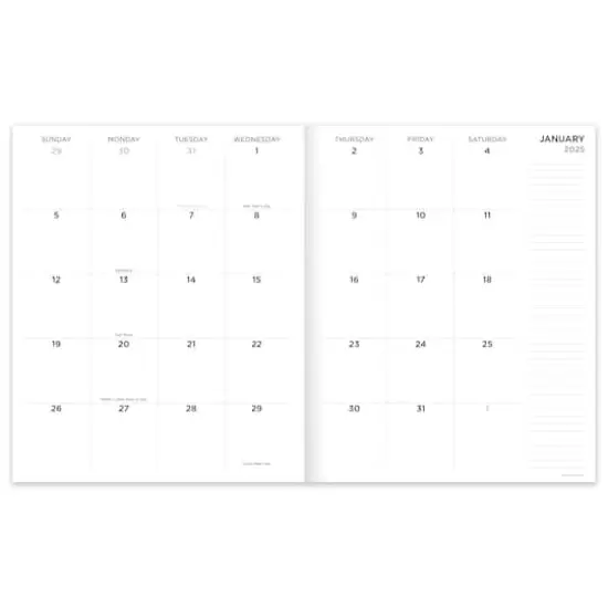 TF Publishing 2025 Mural of Trees Large Monthly Planner {4}