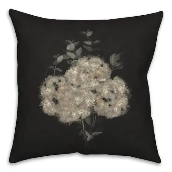 Moody Hydrangeas 18" x 18" Indoor/Outdoor Pillow {3}