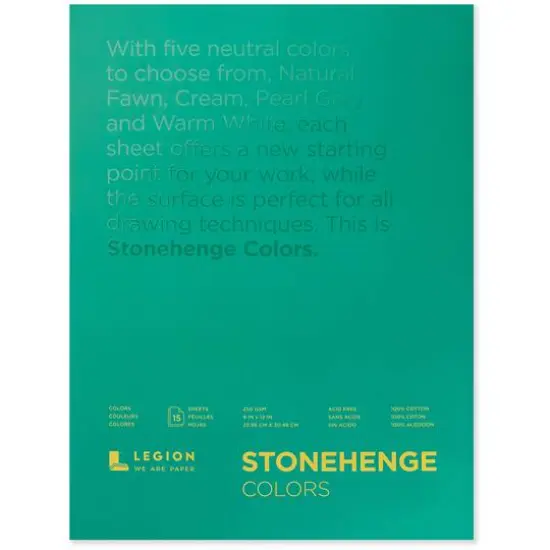 Legion Stonehenge Colors Paper Pad {2}