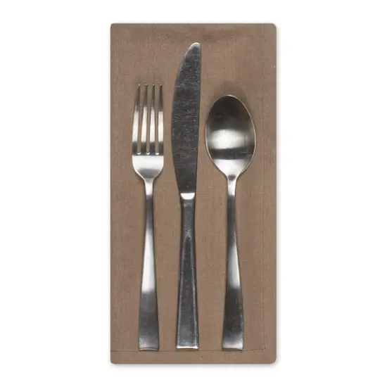 DII&reg; Oversized Napkin, 6ct. Mushroom {5}