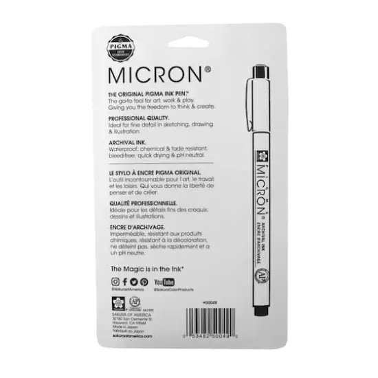 Micron&reg; 03 Mixed Colors Fine Line Ink Pens, 6ct. {3}
