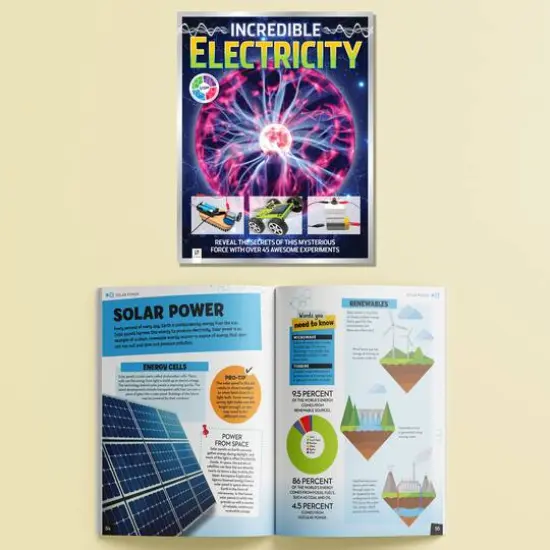 Hinkler Curious Universe™ Incredible Electricity Book & Science Kit {6}
