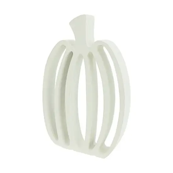 11.75" Die Cut Pumpkin Tabletop D&eacute;cor by Ashland&reg; White {6}
