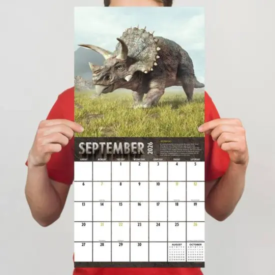 2026 Dinosaurs Wall Calendar {5}