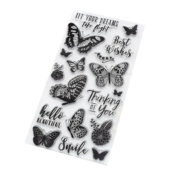 Butterfly Clear Stamps by Recollections&trade; {4}