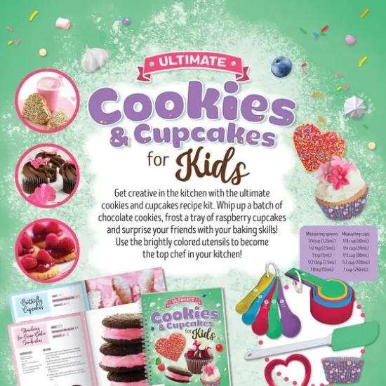 Hinkler Ultimate Cookie & Cupcakes for Kids Cookbook {8}