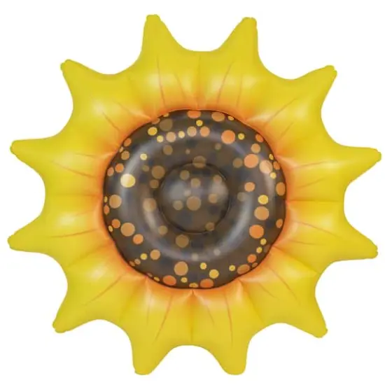 PoolCandy Giant Sunflower Island Float {1}