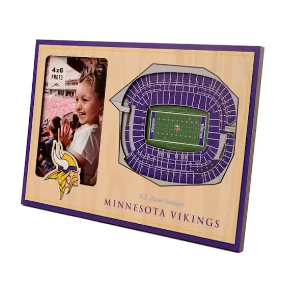 NFL 3D StadiumViews Picture Frame Minnesota Vikings {1}