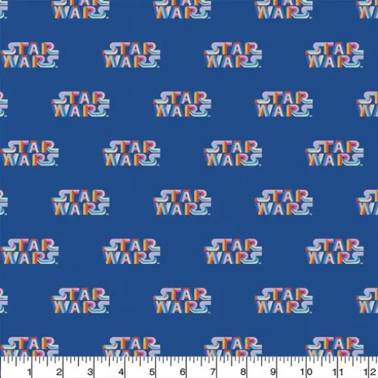 Star Wars&trade; Neon Logo Precut Cotton Fabric {3}