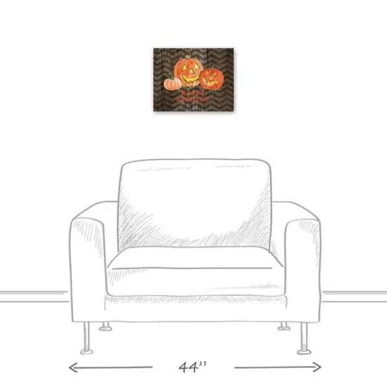 Happy Haunting Canvas Wall Art {6}