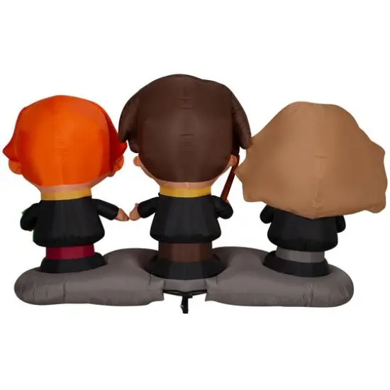 7.5ft. Airblown&reg; Inflatable Harry, Ron, and Hermione with Cauldron {3}