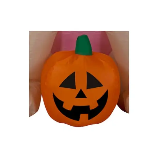 3ft. Airblown&reg; Inflatable Halloween Skye with Pumpkin {4}