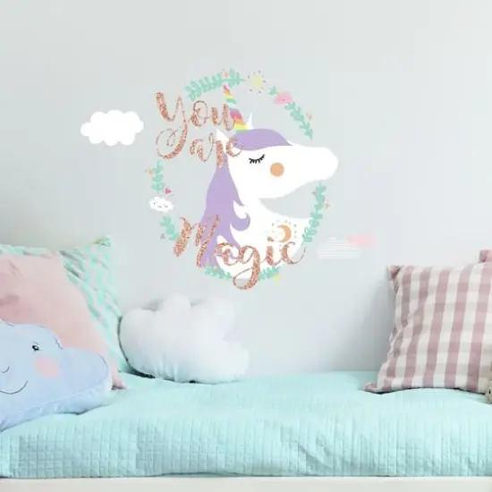 RoomMates Unicorn Magic Peel & Stick Giant Wall Decals {4}