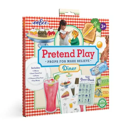 eeBoo Pretend Play Best Pals' Diner Set {9}