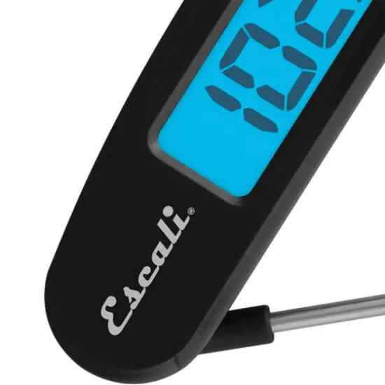 Escali Black Digital Compact Folding Thermometer {3}