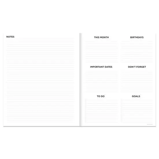 2024 Sunny Skies Large Monthly Planner {4}