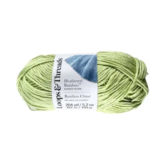 Heathered Bamboo&trade; Yarn by Loops & Threads&reg; Avocado {1}