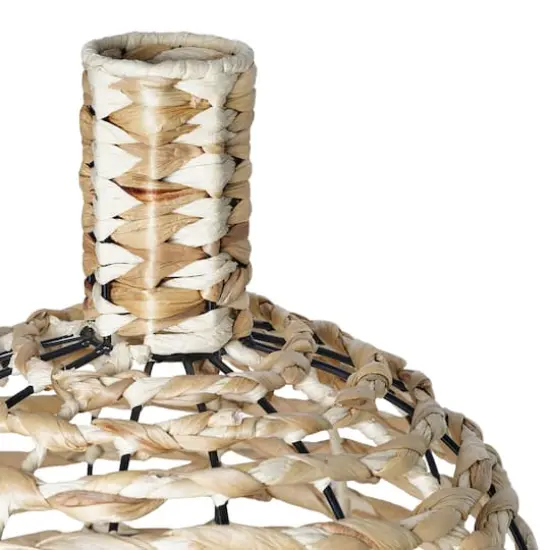 American Art Decor Turtle Grass Basket - 13.78" x 24.02" {5}