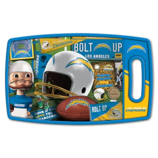 NFL Retro Series Cutting BoardLos Angeles Chargers {1}