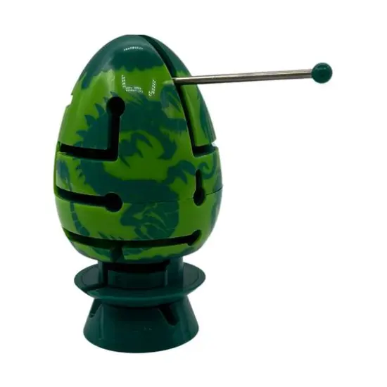Smart Egg 2-Layer Labyrinth Puzzle - Green Dragon: Difficult {6}