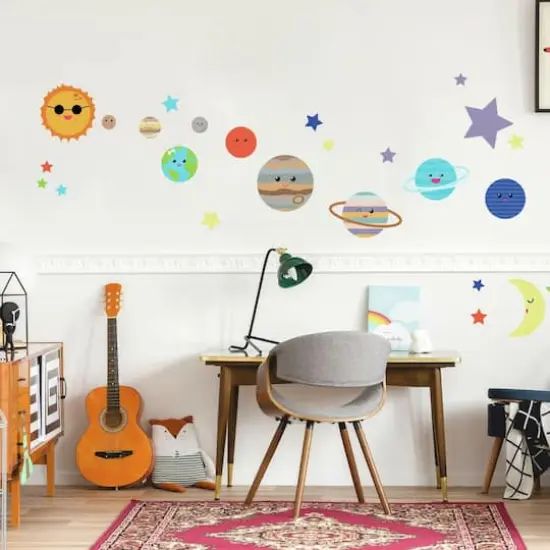 RoomMates Planet Peel & Stick Wall Decals {4}
