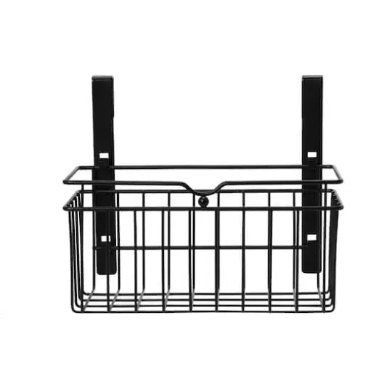 Household Essentials Over the Door Metal Basket {9}