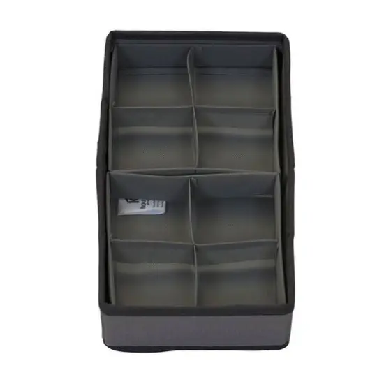 Household Essentials 19" Gray Tabletop Storage Box {6}