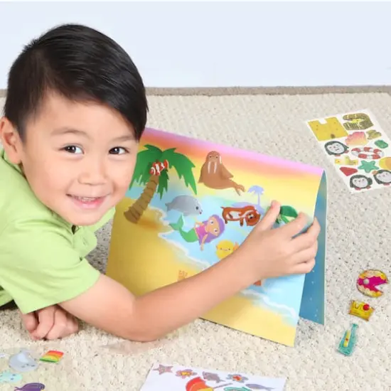 Creativity for Kids&reg; Undersea Sensory Stickers {9}