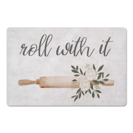 Roll with It 27" x 18" Floor Mat {1}